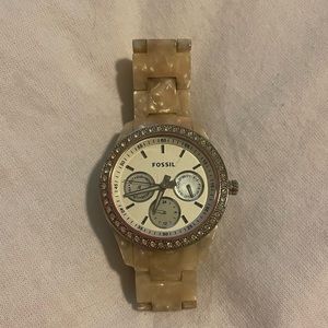 GENTLY WORN FOSSILE WATCH!